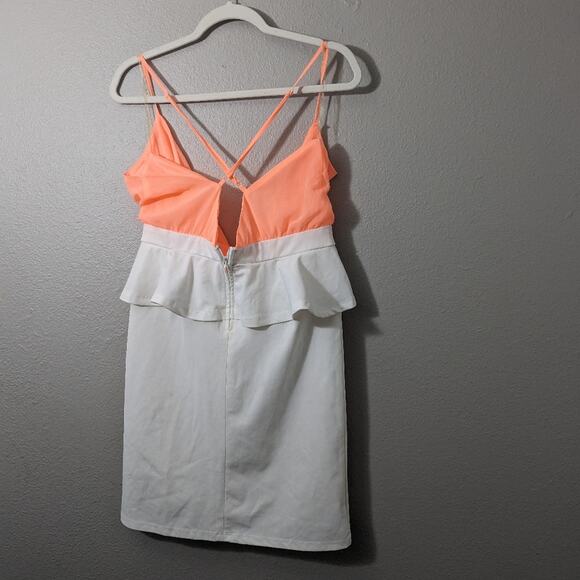 BLVD Peplum Midi Dress - Picture 2 of 4